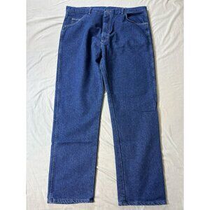 Wrangler Jeans Co. Relaxed Boot Mens 40X32 Blue 5 Pocket Stretch NEW 85860SW